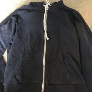 Divided Navy Zip Up